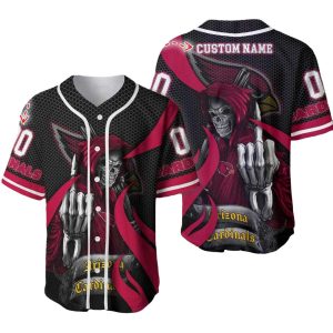 Personalized Arizona Cardinals And Dead Hexagon Baseball Jersey