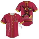 Personalized Arizona Cardinals And Deadpool Baseball Jersey
