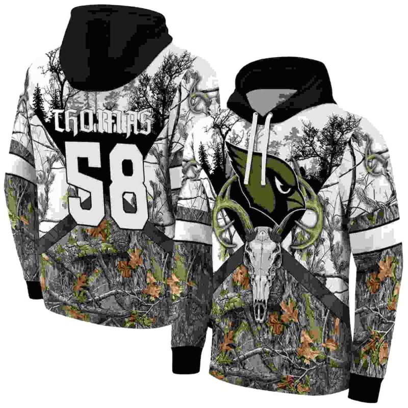 Personalized Arizona Cardinals Forest Silhouette Aop Hoodie 1