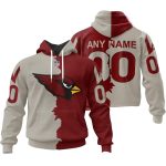 Personalized Arizona Cardinals Home Mix Away AOP Hoodie