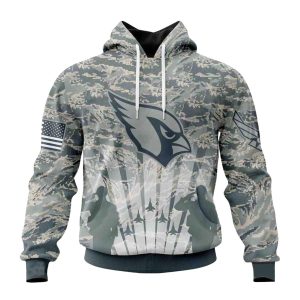 Personalized Arizona Cardinals Honor US Air Force Veterans AOP Hoodie