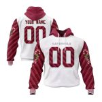 Personalized Arizona Cardinals Logo Christmas Spirit AOP Hoodie