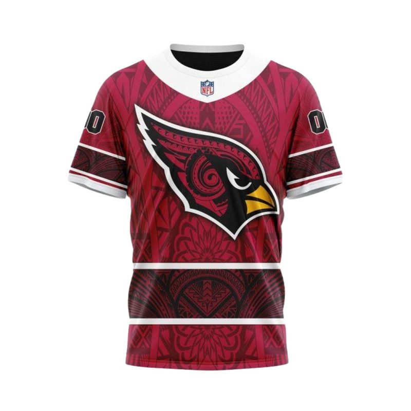 Personalized Arizona Cardinals Native With Samoa Culture Aop T Shirt 1