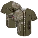 Personalized Arizona Cardinals Skull Camo Gift For Cool Dad Baseball Jersey