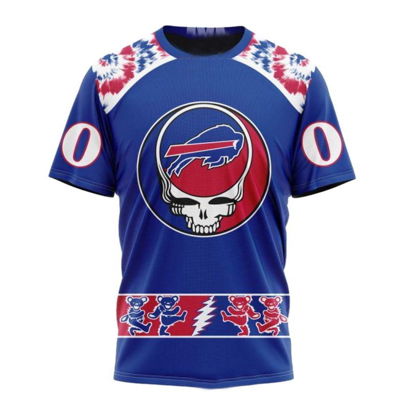 Personalized Buffalo Bills And Grateful Dead Aop T Shirt 1