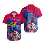Personalized Buffalo Bills Baby Yoda Hawaiian Shirt