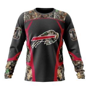 Personalized Buffalo Bills Camo Hunting AOP Sweatshirt