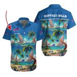 Personalized Buffalo Bills Coconut Island Hawaiian Shirt