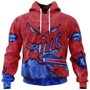 Personalized Buffalo Bills Devil Eyes Gift For Fans AOP Hoodie
