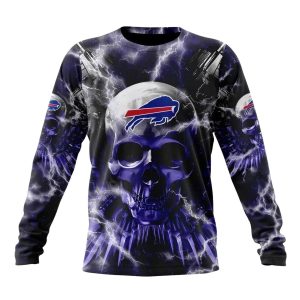 Personalized Buffalo Bills Expendables Skull Halloween AOP Sweatshirt