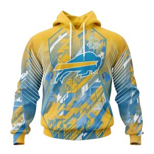 Personalized Buffalo Bills Fearless Against Childhood Cancers AOP Hoodie