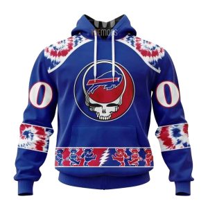 Personalized Buffalo Bills Grateful Dead AOP Hoodie