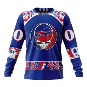 Personalized Buffalo Bills Grateful Dead AOP Sweatshirt