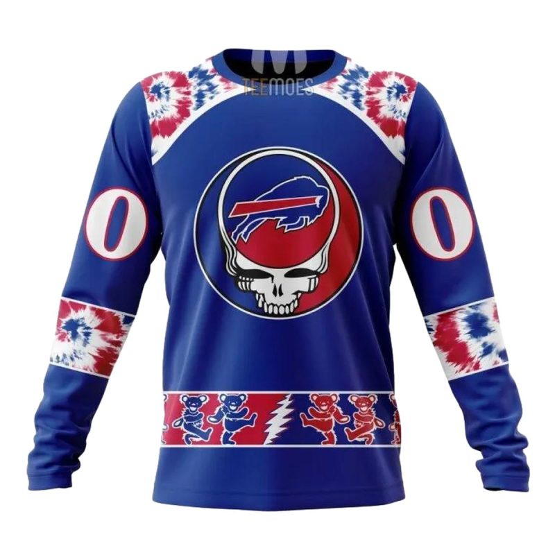 Personalized Buffalo Bills Grateful Dead Aop Sweatshirt 1