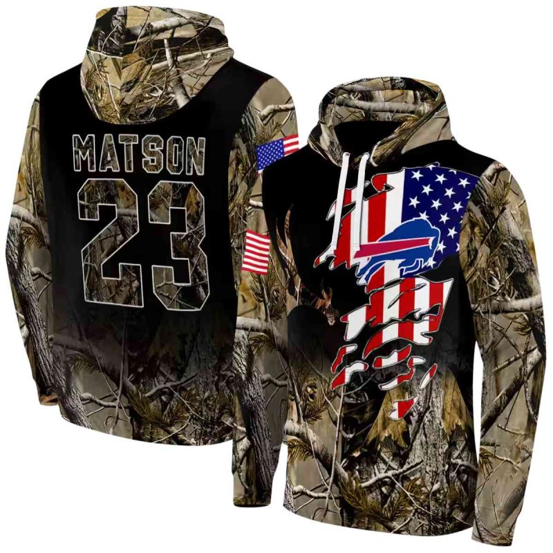 Personalized Buffalo Bills Hunting Camo Aop Hoodie 1