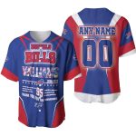 Personalized Buffalo Bills Kyle Williams 95 Thank You For The Memories Legend Signature Baseball Jersey