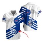 Personalized Buffalo Bills Logo Inside Me White And Blue Hawaiian Shirt