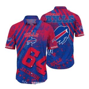 Personalized Buffalo Bills Logo Vintage Hawaiian Shirt