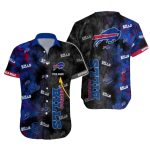 Personalized Buffalo Bills Midnight Tropics Hawaiian Shirt