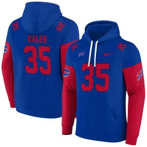 Personalized Buffalo Bills Minimal Design Blue AOP Hoodie