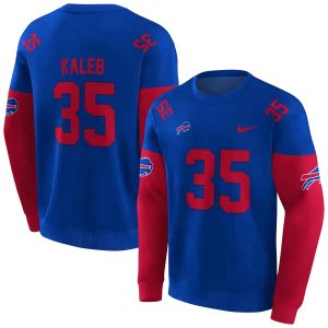 Personalized Buffalo Bills Minimal Design Blue AOP Sweatshirt