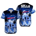 Personalized Buffalo Bills Moonlit Tropics Hawaiian Shirt