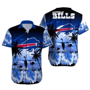 Personalized Buffalo Bills Moonlit Tropics Hawaiian Shirt