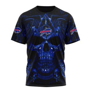 Personalized Buffalo Bills Praying Skull AOP T-Shirt