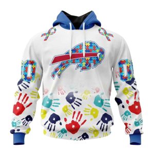 Personalized Buffalo Bills Special Fearless Against Autism AOP Hoodie