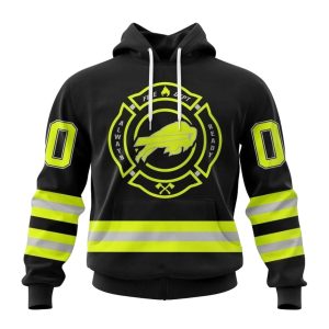 Personalized Buffalo Bills Special Firefighter Uniform AOP Hoodie