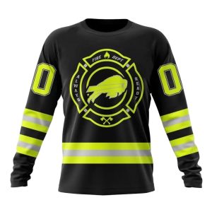 Personalized Buffalo Bills Special Firefighter Uniform AOP Sweatshirt