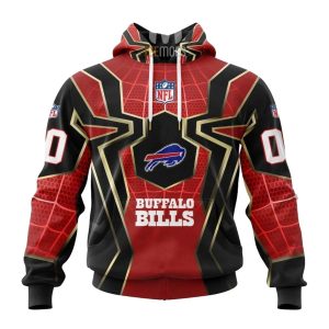 Personalized Buffalo Bills Spider Man Cosplay AOP Hoodie