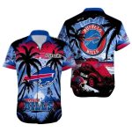 Personalized Buffalo Bills Sunset Cruise Hawaiian Shirt