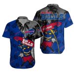Personalized Buffalo Bills Tiki Totem Surfing Hawaiian Shirt