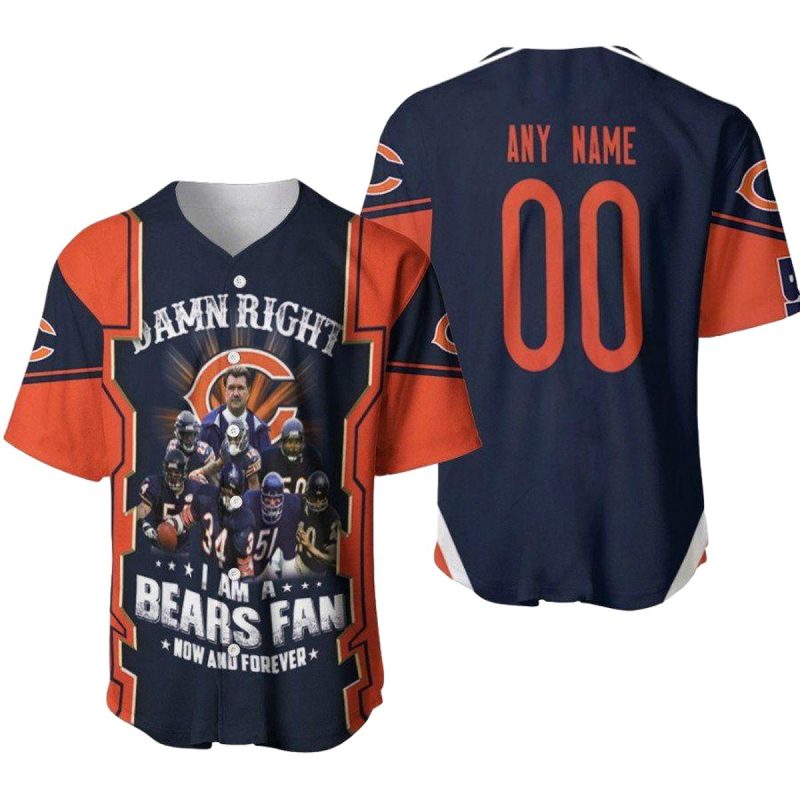 Personalized-Chicago-Bears-Damn-Right-I-Am-A-Bears-Fan-Now-And-Forever-Baseball-Jersey-1 Personalized Chicago Bears Damn Right I Am A Bears Fan Now And Forever Baseball Jersey 1