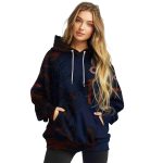 Personalized-Chicago-Bears-Deer-Silhouette-Blue-AOP-Hoodie-3