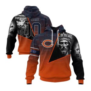 Personalized Chicago Bears Gods Blessing AOP Hoodie