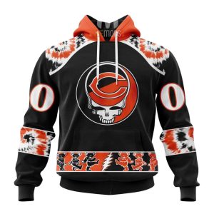 Personalized Chicago Bears Grateful Dead AOP Hoodie