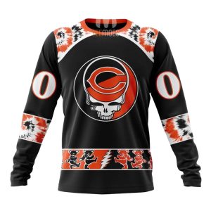 Personalized Chicago Bears Grateful Dead AOP Sweatshirt