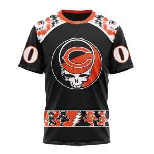Personalized Chicago Bears Grateful Dead AOP T Shirt