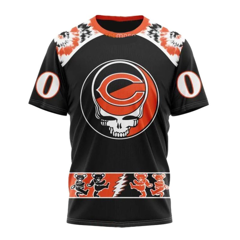 Personalized Chicago Bears Grateful Dead Aop T Shirt 1