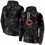 Personalized-Chicago-Bears-Hunting-Theme-Blue-Black-AOP-Hoodie-1