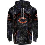 Personalized-Chicago-Bears-Hunting-Theme-Blue-Black-AOP-Hoodie-2