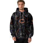 Personalized-Chicago-Bears-Hunting-Theme-Blue-Black-AOP-Hoodie-4
