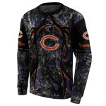Personalized-Chicago-Bears-Hunting-Theme-Blue-Black-AOP-Sweatshirt-2
