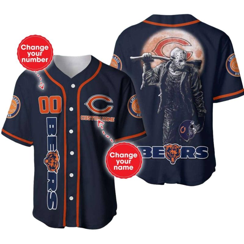 Personalized-Chicago-Bears-Jason-Voorhees-Baseball-Jersey-1 Personalized Chicago Bears Jason Voorhees Baseball Jersey 1