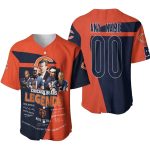 Personalized Chicago Bears Legends Thank You For The Memories Coach And Best Player Baseball Jersey