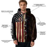 Personalized-Chicago-Bears-Logo-And-American-Pride-AOP-Hoodie-4