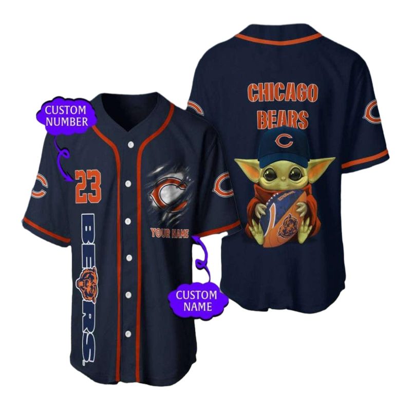 Personalized-Chicago-Bears-Logo-And-Baby-Yoda-Baseball-Jersey-1 Personalized Chicago Bears Logo And Baby Yoda Baseball Jersey 1