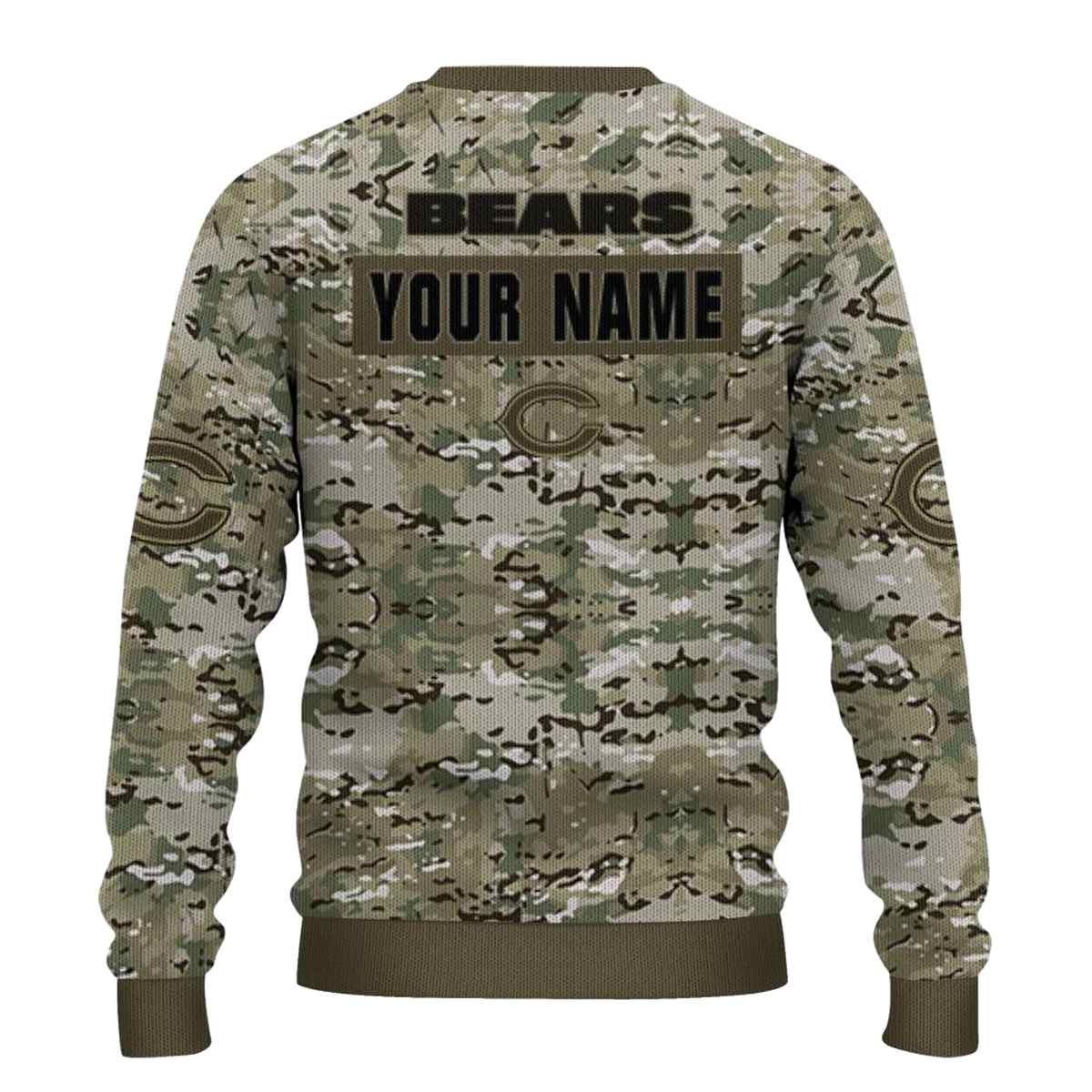 Personalized-Chicago-Bears-Logo-And-Camouflage-Blend-AOP-Sweatshirt-3